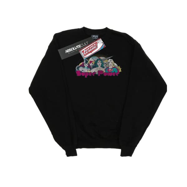 DC Comics Mens Justice League Super Power Sweatshirt