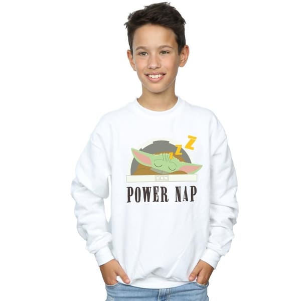 Star Wars Boys The Mandalorian Power Nap Child Sweatshirt
