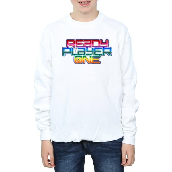 Ready Player One Boys Rainbow Logo Sweatshirt
