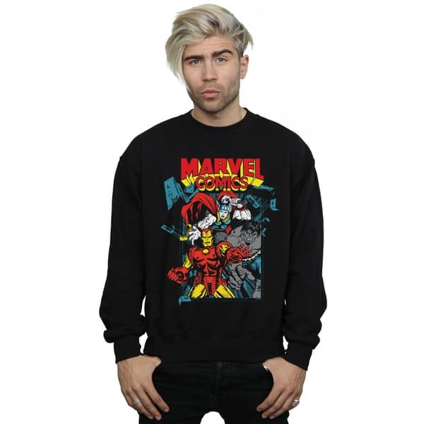 Marvel Comics Herr Trio Pose Sweatshirt
