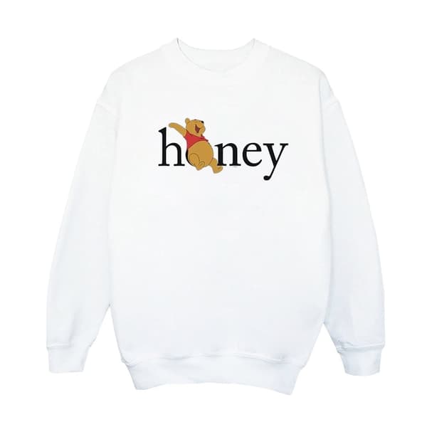 Disney Pojkar Winnie The Pooh Honey Sweatshirt White 7-8 Years