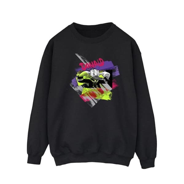 Disney Herr Donald Duck Öronpropp Bright Sweatshirt