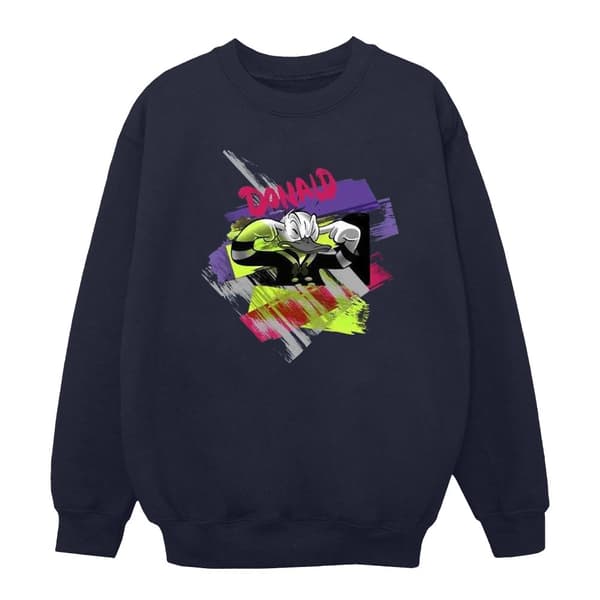 Disney Herr Donald Duck Öronpropp Bright Sweatshirt