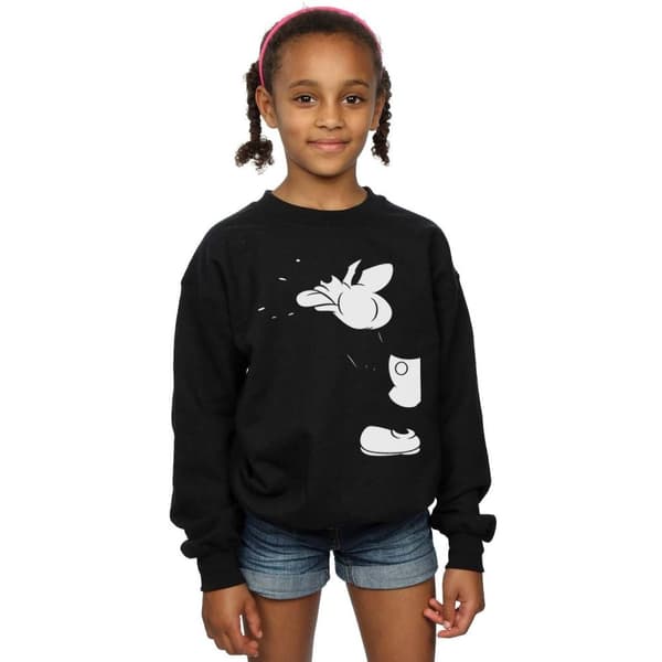 Disney Flickor Musse Pigg Sweatshirt med skärning