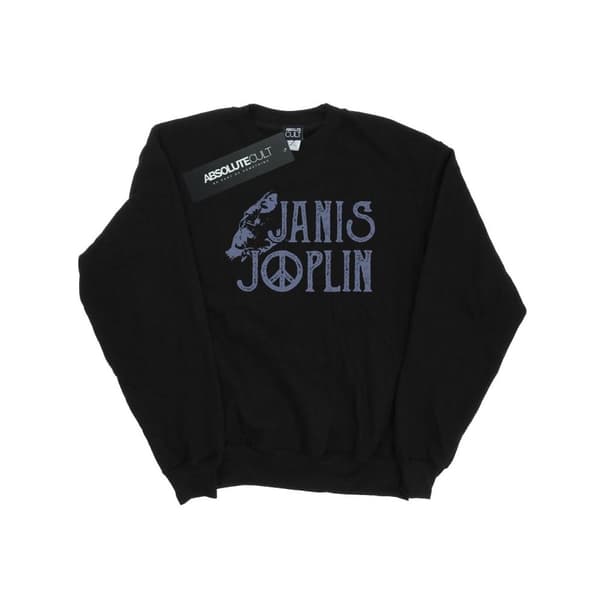 Janis Joplin Sweatshirt med typlogotyp för pojkar