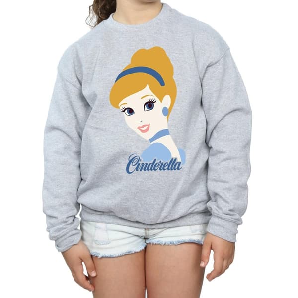 Disney Princess Girls Cinderella Silhouette Sweatshirt