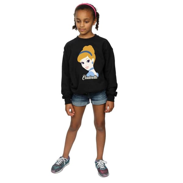 Disney Princess Girls Cinderella Silhouette Sweatshirt