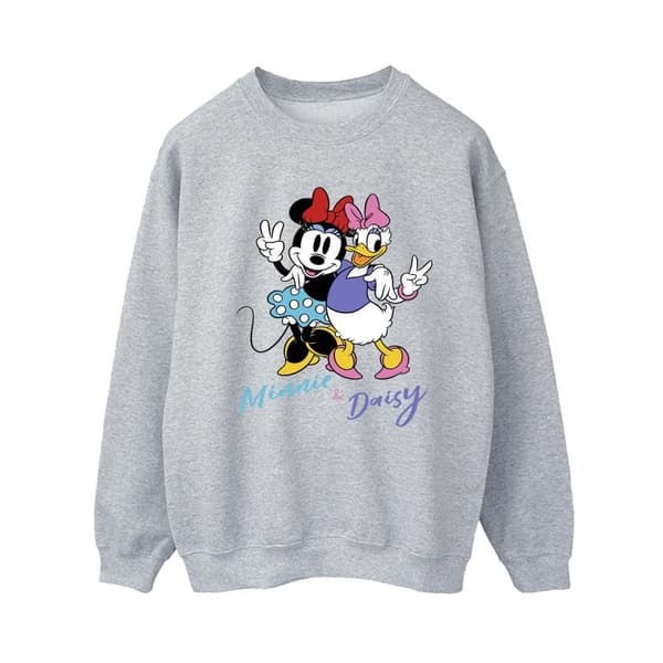 Disney Womens/Ladies Minnie Mouse And Daisy Sweatshirt