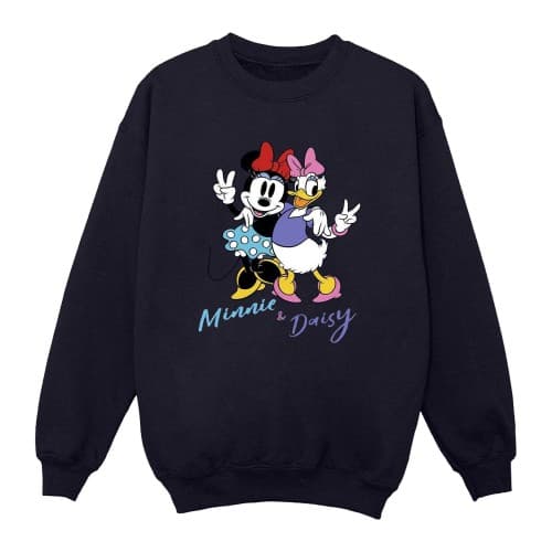Disney Womens/Ladies Minnie Mouse And Daisy Sweatshirt