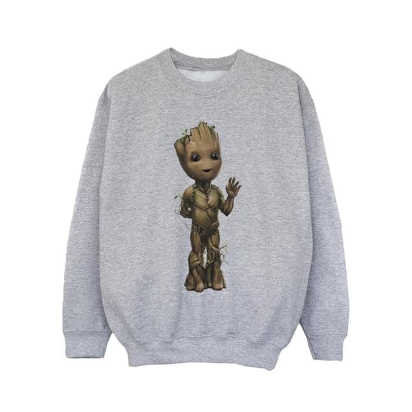 Marvel Girls I Am Groot Wave Pose Sweatshirt