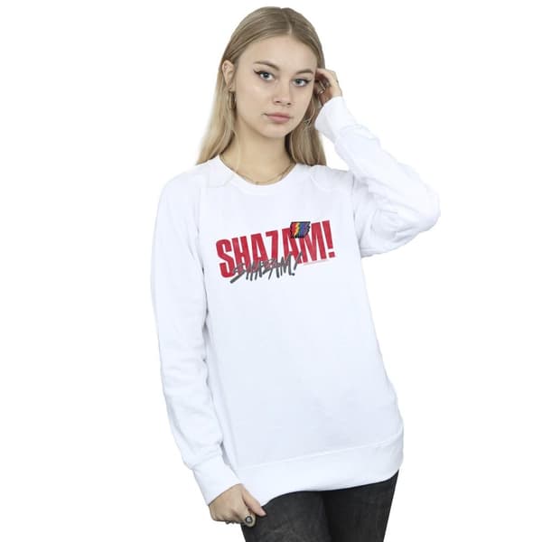 DC Comics Womens/Ladies Shazam Fury Of The Gods Pride Distress Sweatshirt