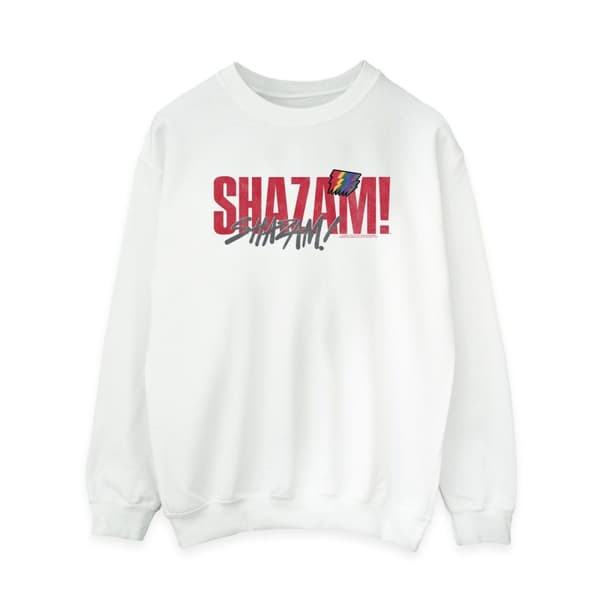 DC Comics Womens/Ladies Shazam Fury Of The Gods Pride Distress Sweatshirt