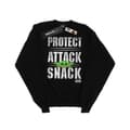 Miniatyrbilde 1 av 3: Star Wars Mens The Mandalorian Protect Attack Snack Sweatshirt