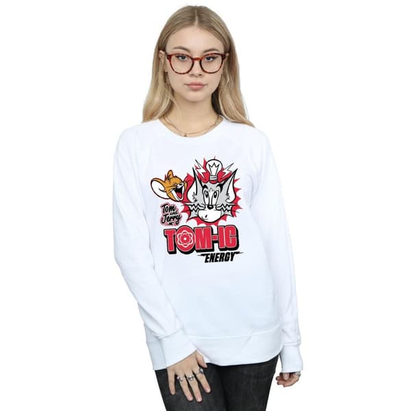 Tom And Jerry Womens/Ladies Tomic Energy Sweatshirt