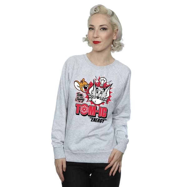 Tom And Jerry Womens/Ladies Tomic Energy Sweatshirt