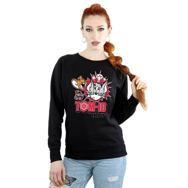 Tom And Jerry Womens/Ladies Tomic Energy Sweatshirt