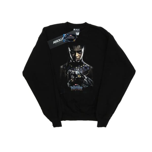 Marvel Black Panther Shuri Poster-tröja för pojkar Black 12-13 Years