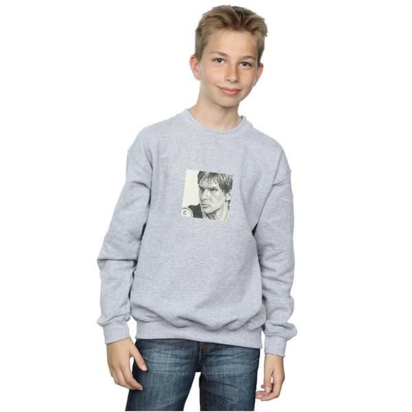 Star Wars Boys Han Solo Drawing Sweatshirt