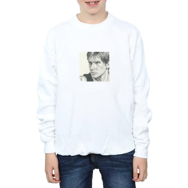 Star Wars Boys Han Solo Drawing Sweatshirt