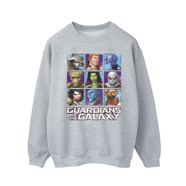 Guardians Of The Galaxy Mens Character Squares Sweatshirt