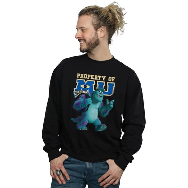 Disney Sweatshirt med Sulley från Monsters University och MU:s ägodelar