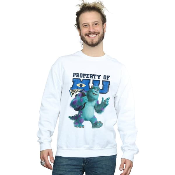 Disney Sweatshirt med Sulley från Monsters University och MU:s ägodelar