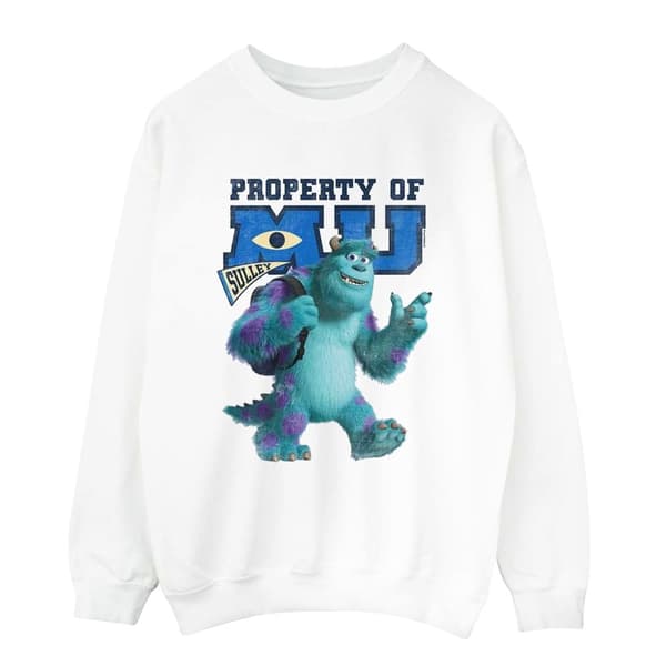 Disney Sweatshirt med Sulley från Monsters University och MU:s ägodelar