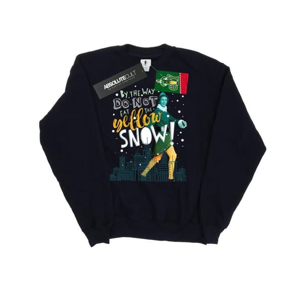 Elf Gul snötröja för damer/kvinnor