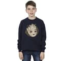 Miniatyrbillede 2 af 3: Marvel Boys I Am Groot Wooden Head Sweatshirt