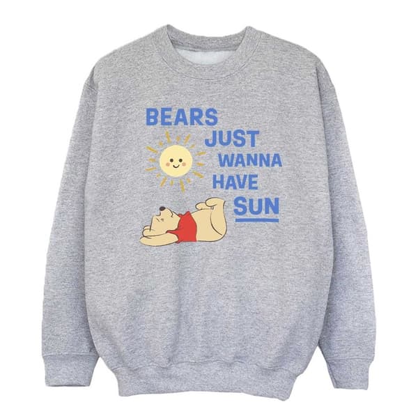 Disney Winnie The Pooh Bears Just Wanna Have Sun Sweatshirt för flickor