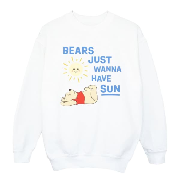 Disney Winnie The Pooh Bears Just Wanna Have Sun Sweatshirt för flickor