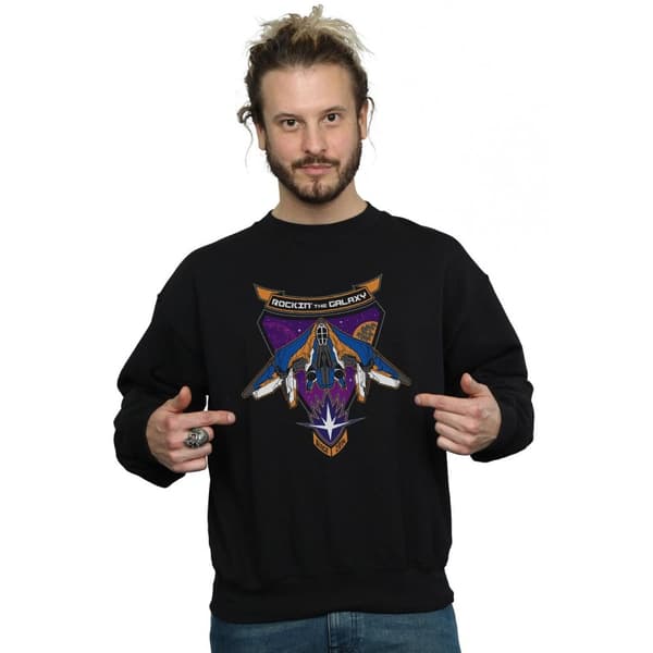 Marvel Mens Guardians Of The Galaxy Rockin´ Milano Sweatshirt