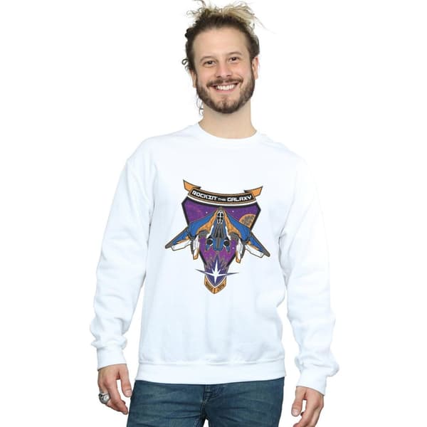 Marvel Mens Guardians Of The Galaxy Rockin´ Milano Sweatshirt