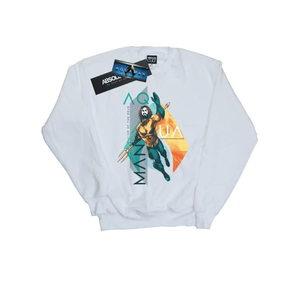 DC Comics Girls Aquaman Tropical Icon Sweatshirt