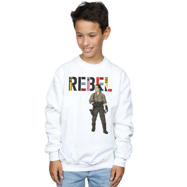 Star Wars Boys The Rise Of Skywalker Rebel Rose Sweatshirt