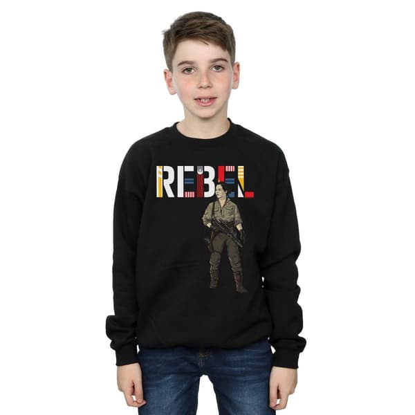 Star Wars Boys The Rise Of Skywalker Rebel Rose Sweatshirt