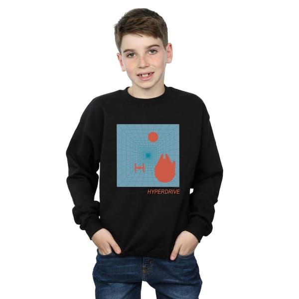 Star Wars Boys The Last Jedi Hyperdrive Sweatshirt