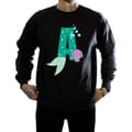 Miniatyrbild 3 av 5: Disney Alphabet A Is For Ariel - Sweatshirt för män