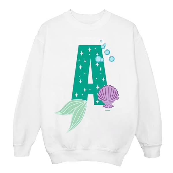 Disney Alphabet A Is For Ariel - Sweatshirt för män