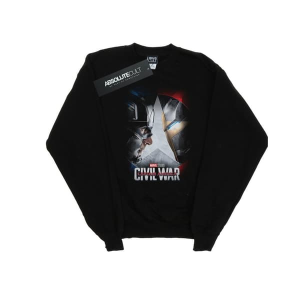 Marvel Studios Mens Captain America Civil War Poster Sweatshirt