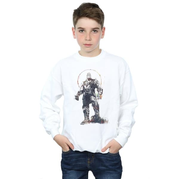 Marvel Boys Avengers Infinity War Thanos Sketch Sweatshirt