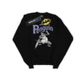 Miniatyrbild 1 av 3: DC Comics Mens Penguin Mono Action Pose Sweatshirt