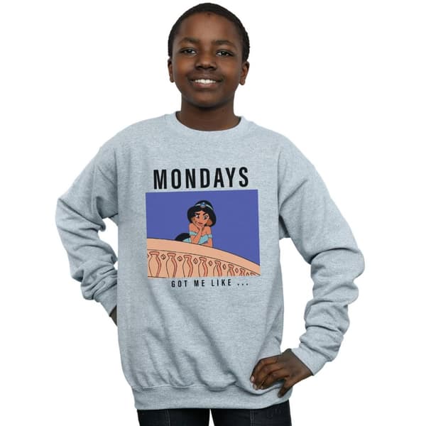 Disney Princess Boys Jasmine Mondays Got Me Like-tröja