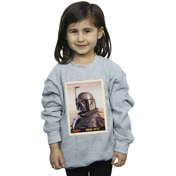 Star Wars Girls The Mandalorian Boba Fett Sweatshirt