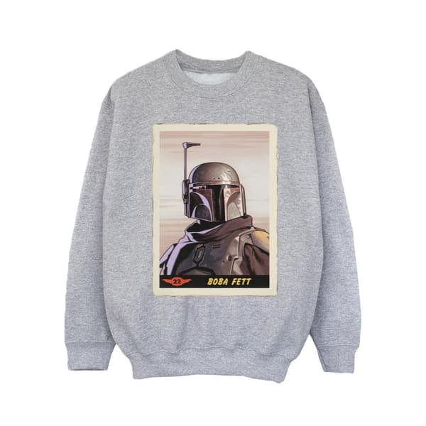 Star Wars Girls The Mandalorian Boba Fett Sweatshirt