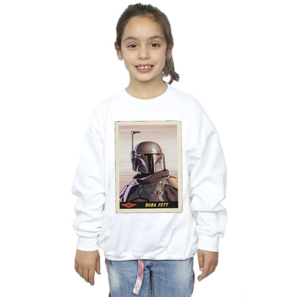 Star Wars Girls The Mandalorian Boba Fett Sweatshirt