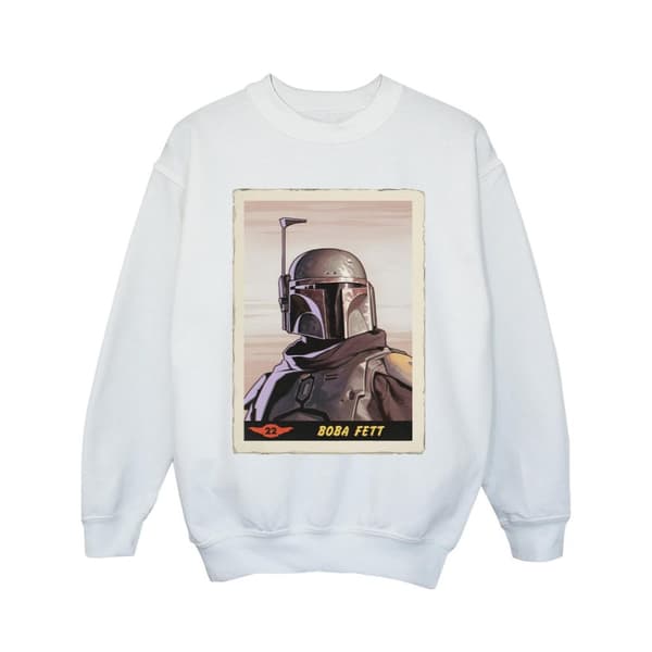 Star Wars Girls The Mandalorian Boba Fett Sweatshirt