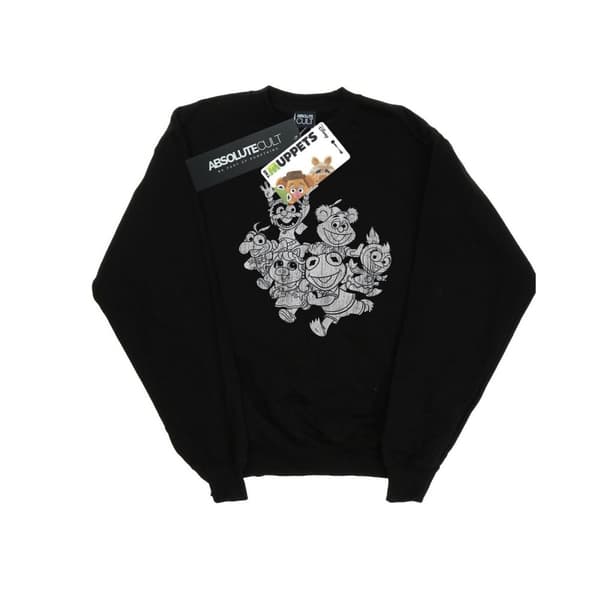 Disney Womens/Ladies The Muppets Muppet Babies Mono Group Sweatshirt