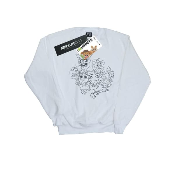 Disney Womens/Ladies The Muppets Muppet Babies Mono Group Sweatshirt