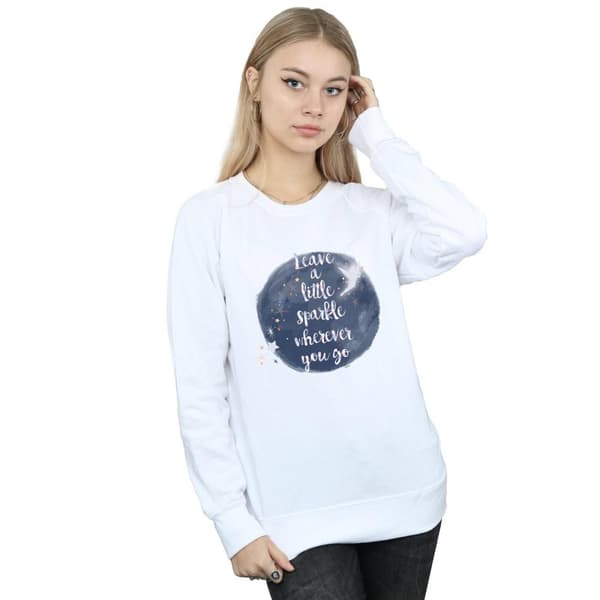 Disney Womens/Ladies Tinker Bell A Little Sparkle Sweatshirt